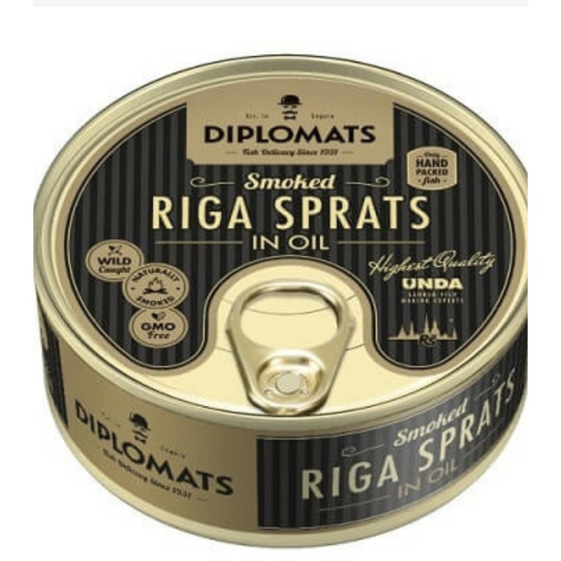 Riga Smoked Sprats In Oil – 240g