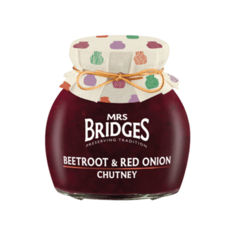 Mrs Bridges Beetroot Red Onion Chutney