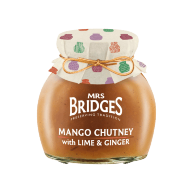 Mrs Bridges Mango Chutney Lime Ginger