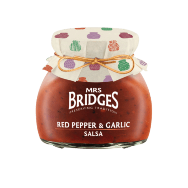 Mrs Bridges Red Pepper Garlic Salsa