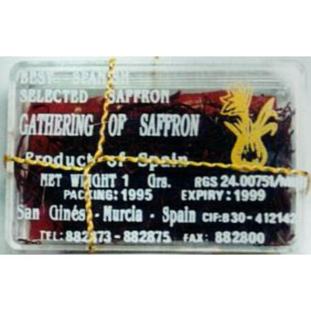 Spanish Saffron 1g