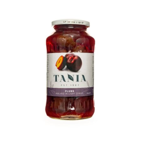 Tania Plum Halves 680g 1