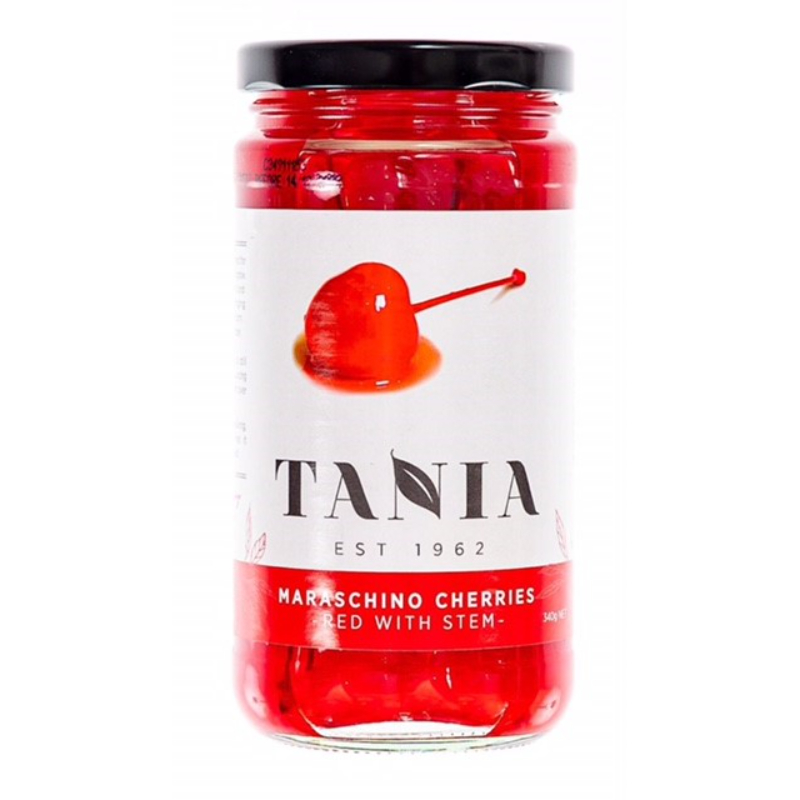 Tania Red Cherries w Stem 340g