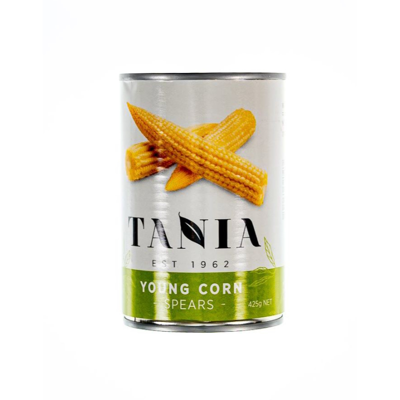 Tania Whole Young Corn Spears 425g