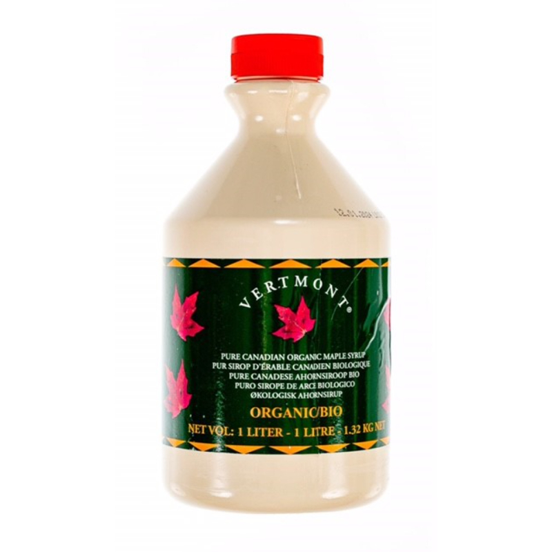 Vertmont Organic Maple Syrup 1 litre
