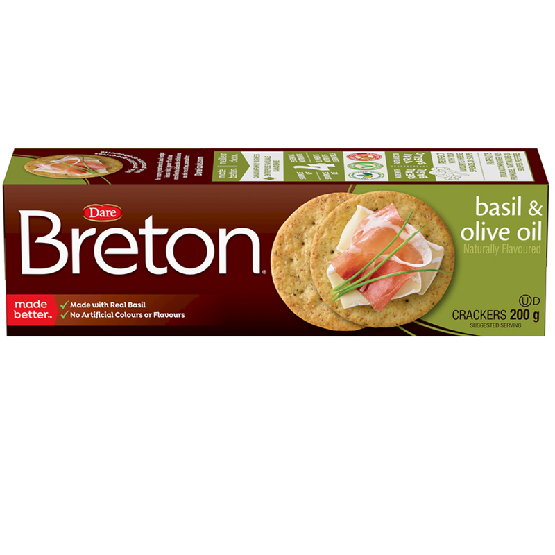 Basil Breton Crackers
