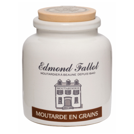 Edmond Fallot Stone Pot Mustard Seeded 250g
