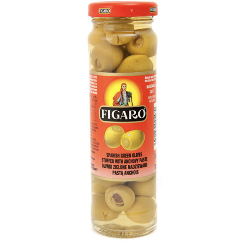 Figaro Olives w Anchovies – 142g
