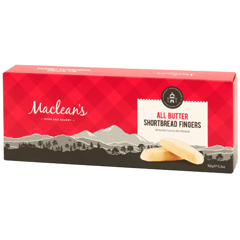 Maclean's Shortbread Fingers Luxury Butter 150g