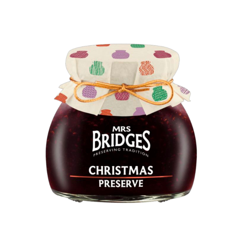 Mrs Bridges Christmas Preserve (Berries with Mulled Wine) 250g