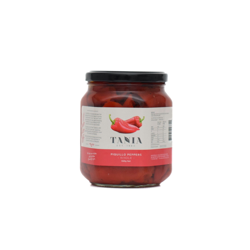Tania Piquillo Peppers 550g