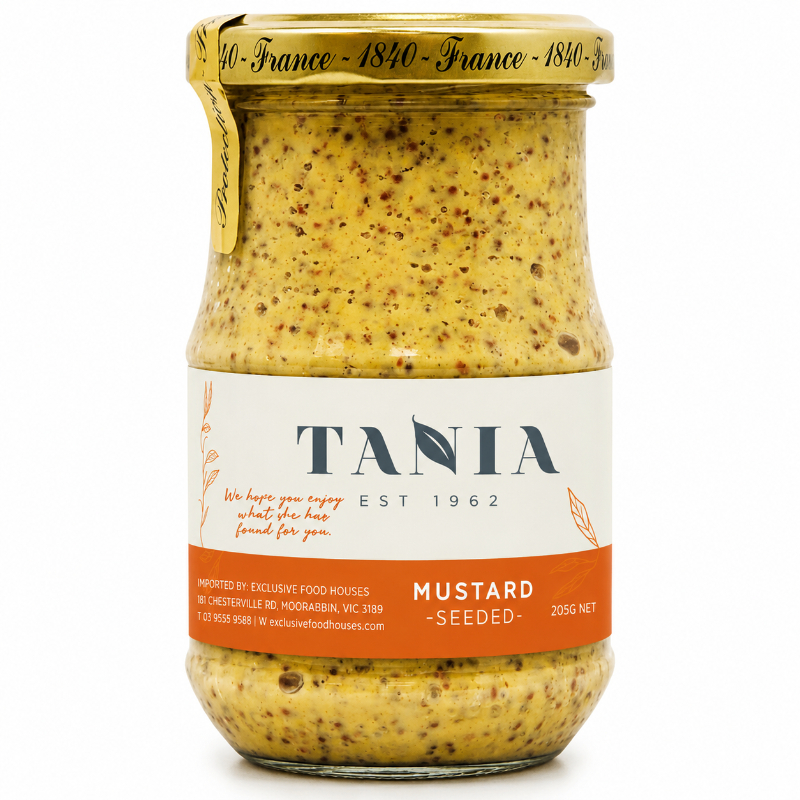 Tania Seeded Mustard 205g