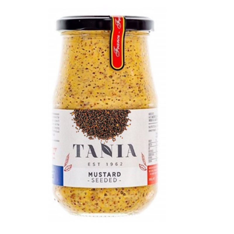 Tania Seeded Mustard 380G New Label