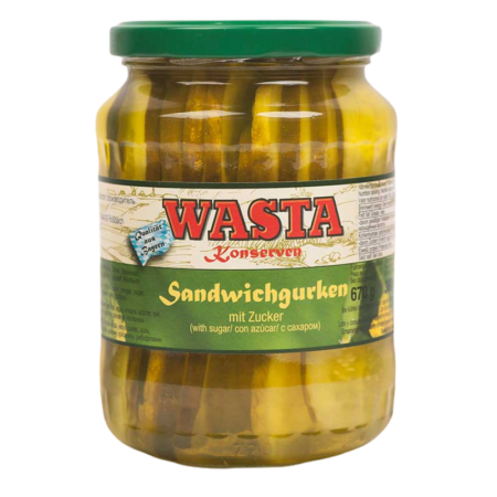 Wasta Sandwichgurken 720ml