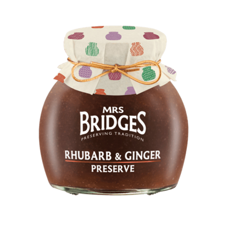 Mrs Bridges Rhubarb Ginger Preserve 1