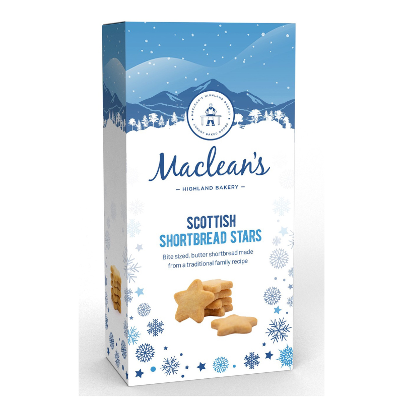 Maclean's Butter Shortbread Christmas Stars 110g