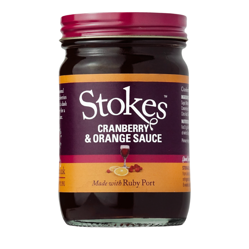 Stoke's Cranberry & Orange with Ruby Port 215g
