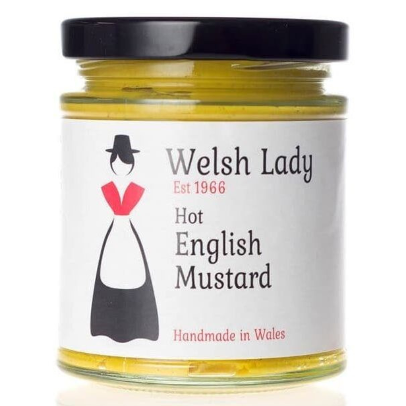 Welsh Lady Hot English Mustard (Smooth) 170g