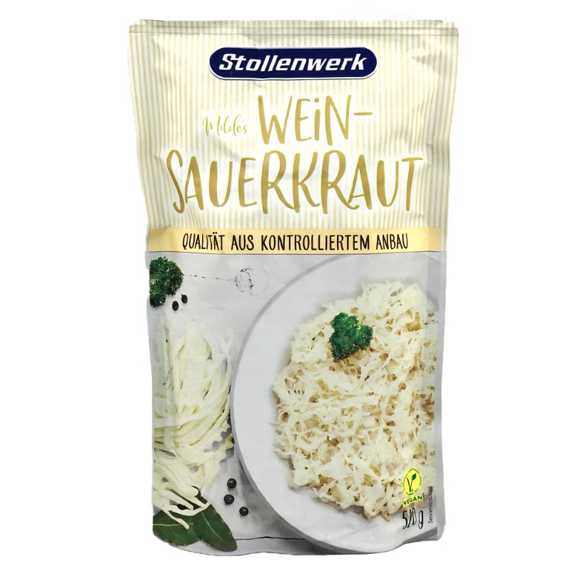 Stollenwerk Wine Sauerkraut 500g