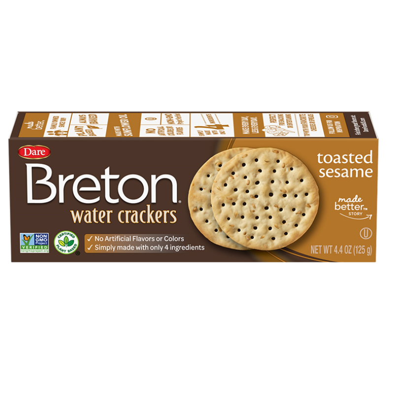 Breton Water Crackers Toasted Sesame