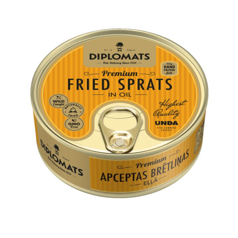 Fried Sprats in Oil 240g