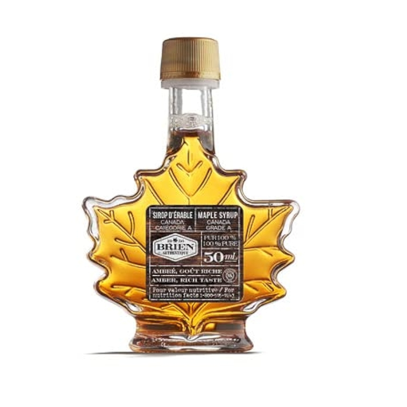 Brien Maple Leaf Bottle Maple Syrup 50ml New