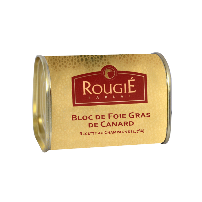 ROUGIE Foie Gras Champagne Bloc 145g