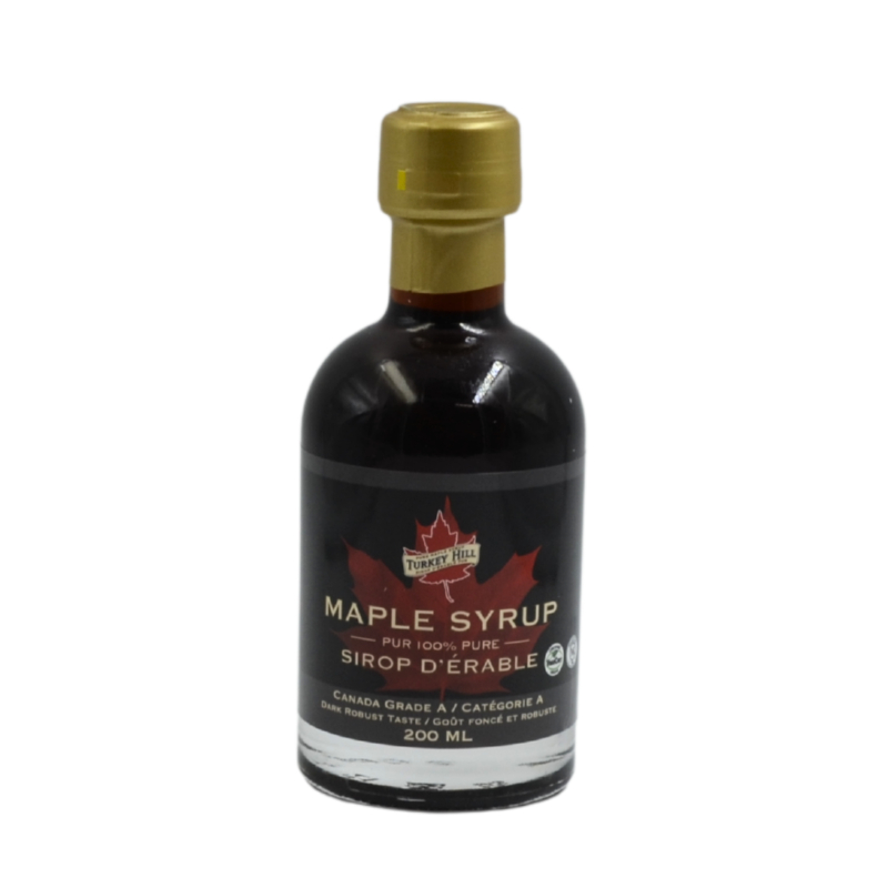 Turkey Hill Nocture Maple Syrup Dark Robust 200ml