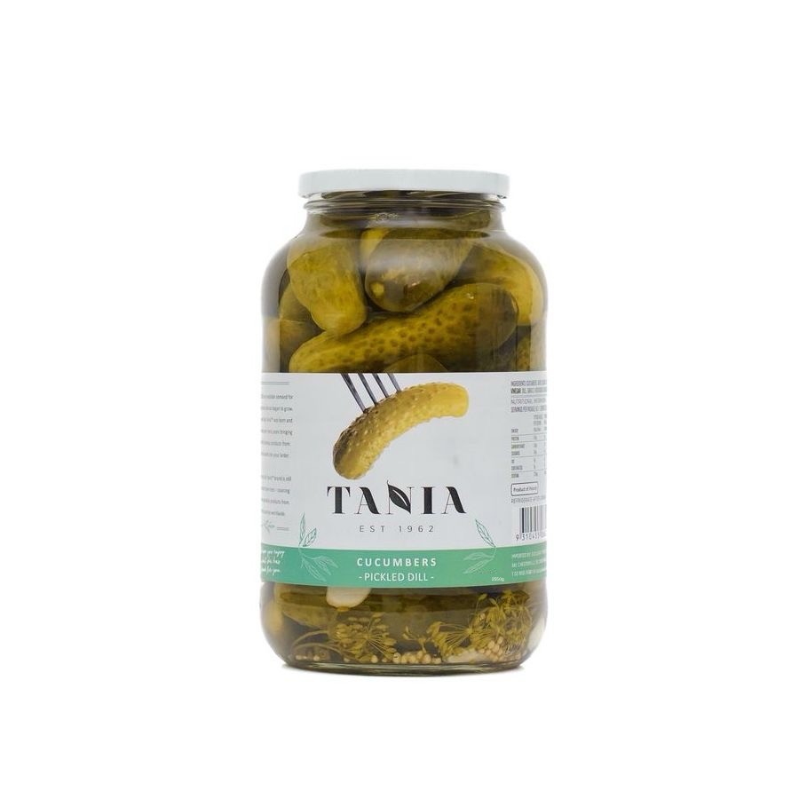 Tania Dill Cucumbers 2.55kg