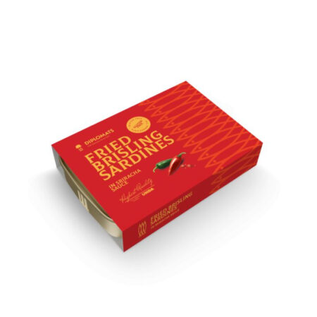 Diplomats Fried Brisling Sardines in Sri Racha Sauce