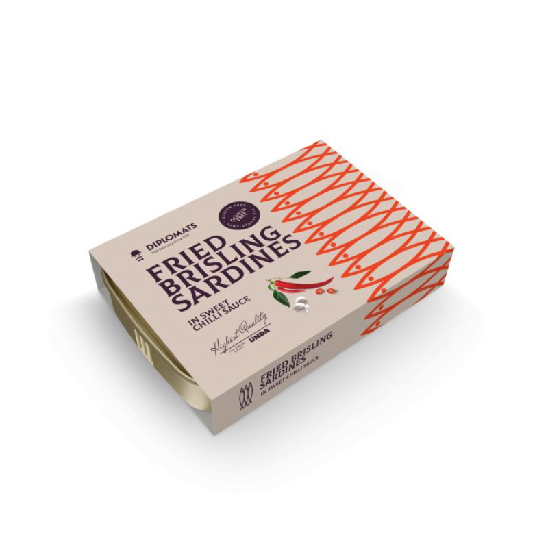 Diplomats Fried Brisling Sardines in Sweet Chilli Sauce