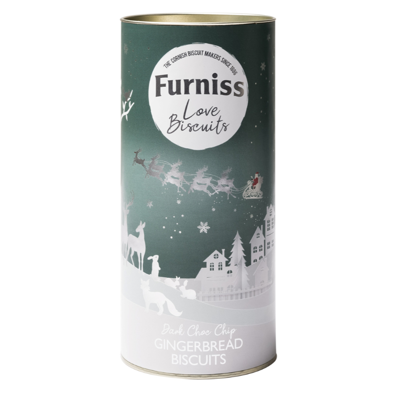 Furniss Dark Chocolate Gingerbread Teal Xmas DRUM