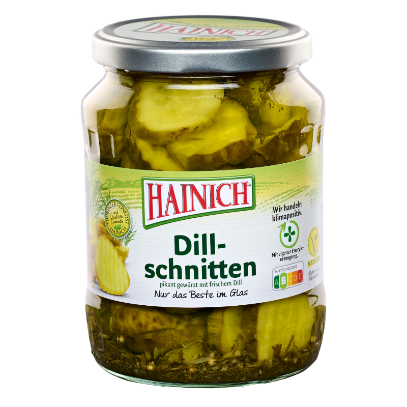 Hainich Dill Sliced Gherkins