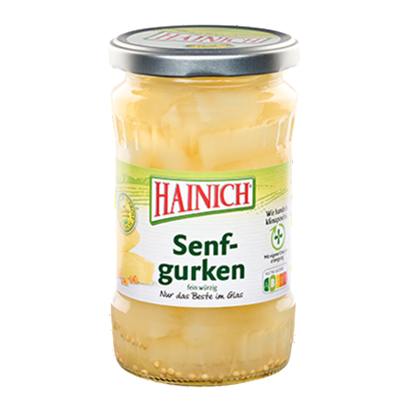 Hainich Mustard Gherkins