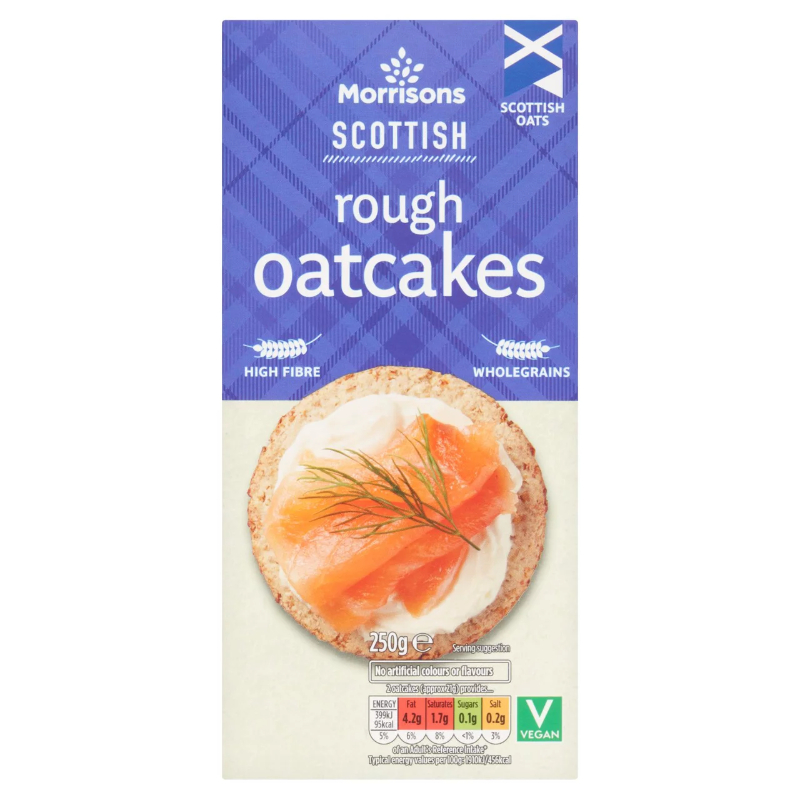 Morrisons Scottish Rough Oatcakes