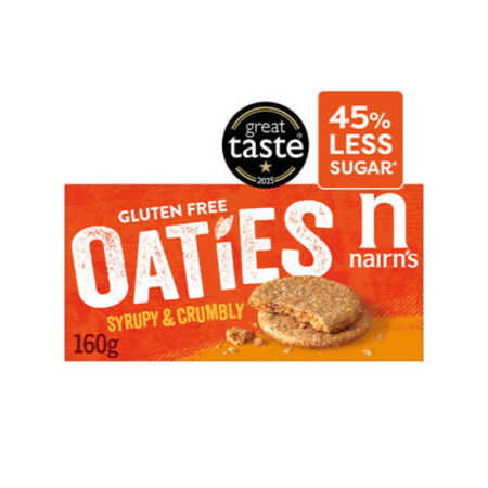 Nairn's Gluten Free Syrupy & Crumbly Oaties 160g