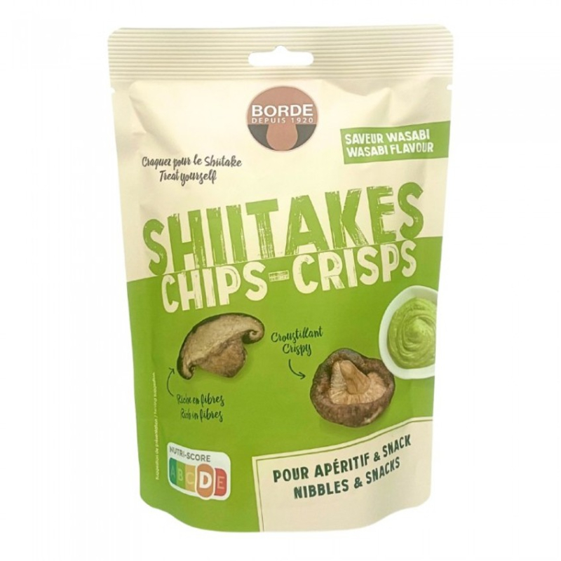 Borde Shiitake Chips Wasabi