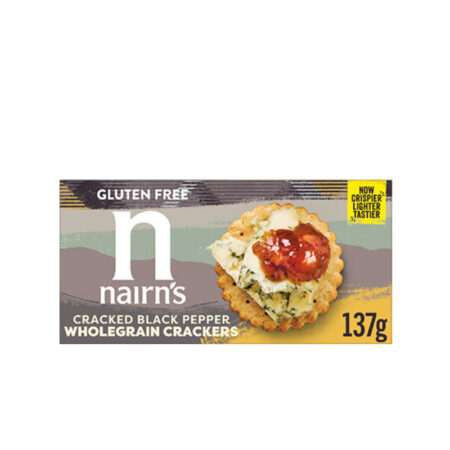 Nairns Wholegrain crackers Pepper